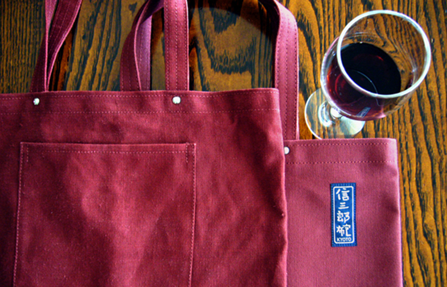 夏は麻カバン 一澤信三郎帆布