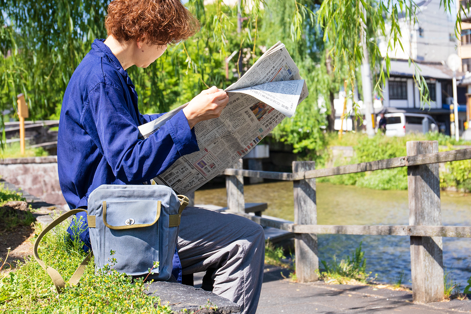 新聞が好き | 一澤信三郎帆布
