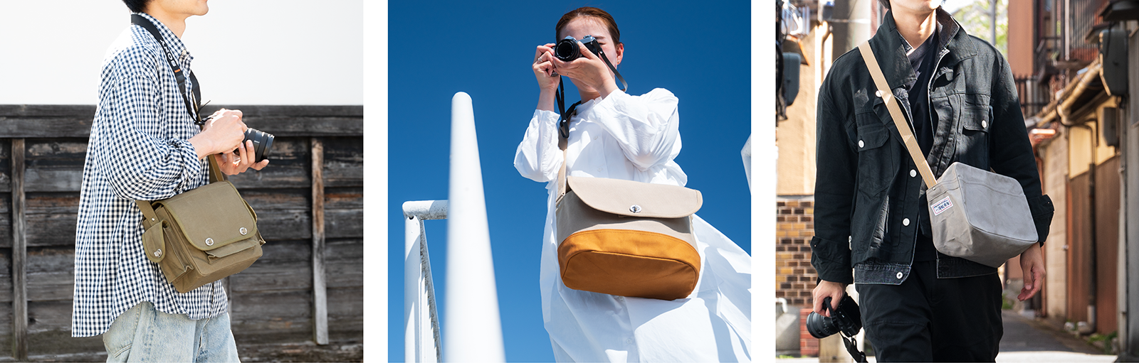 カメラとおでかけ | 一澤信三郎帆布 カメラとおでかけ | 一澤信三郎帆布