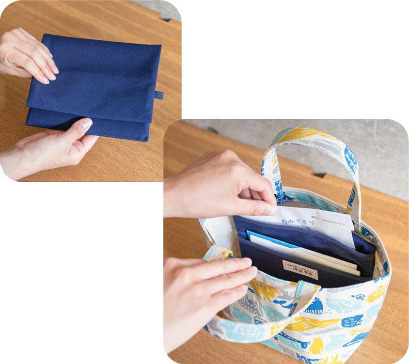 収納上手な小物入れ | 一澤信三郎帆布