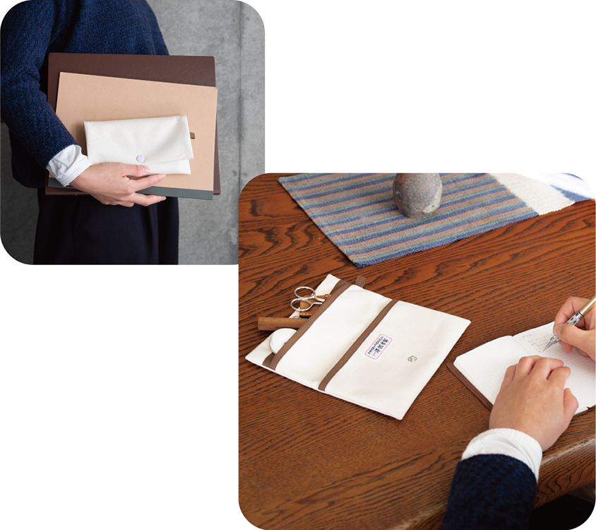 収納上手な小物入れ | 一澤信三郎帆布