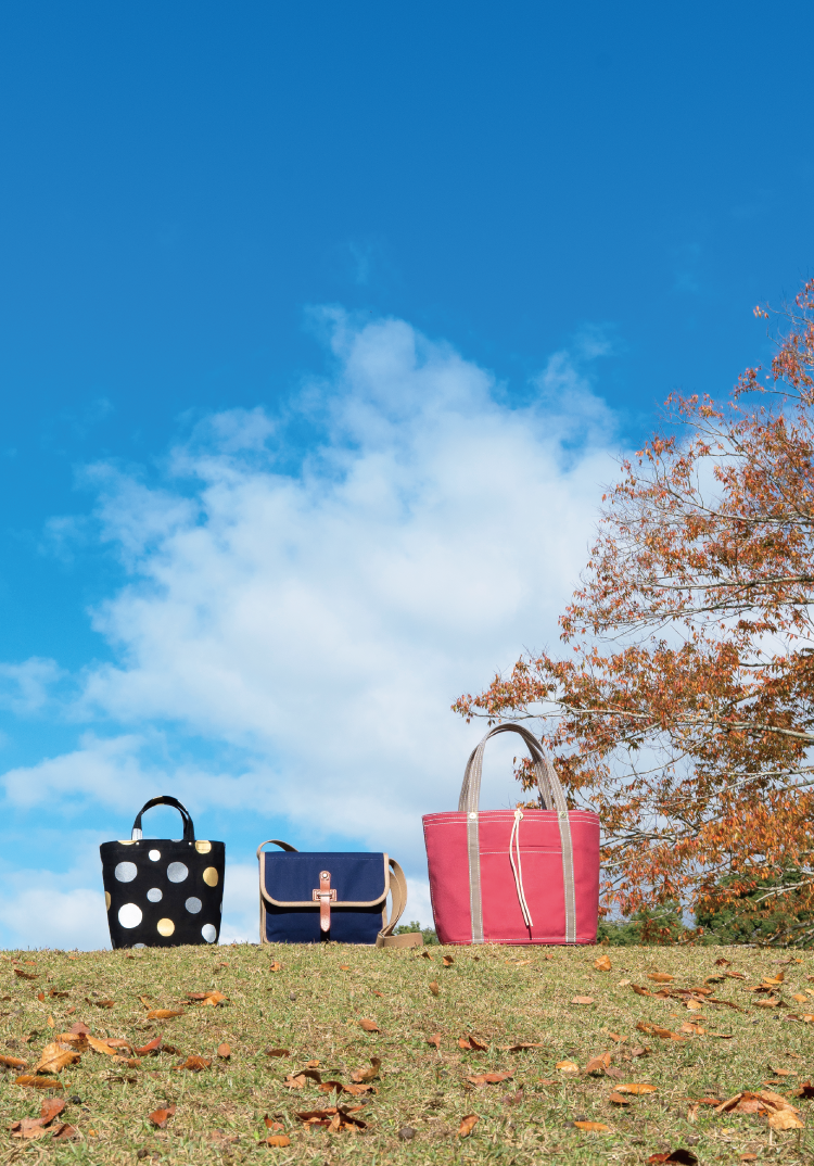 一澤帆布/道具入/書道/風呂敷/京都/かばん/旧ロゴ/ケース/オリーブ/未