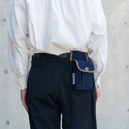 Navy × Gray / model: 180 cm