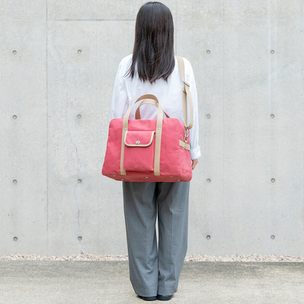 Japanese red × Beige / model: 160 cm