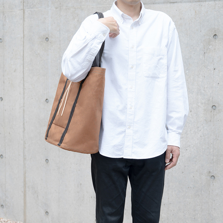 Dark-brown × Black / model: 175 cm