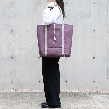Purple × Gray / model: 160 cm