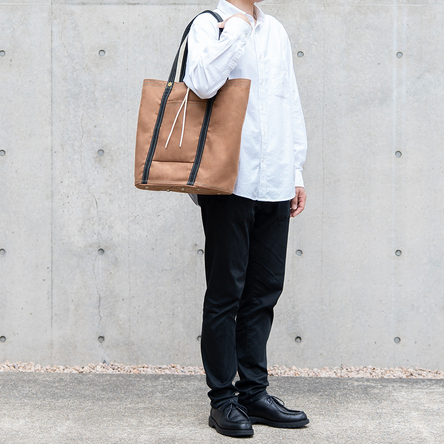 Dark-brown × Black / model: 175 cm